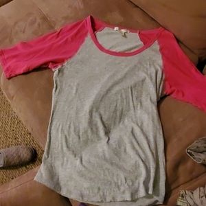Pink and Grey shirt